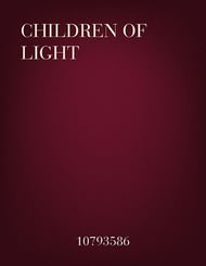 Children of Light SATB choral sheet music cover Thumbnail